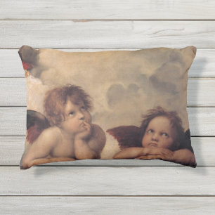 Raphaels Angels Fine Art Outdoor Pillow Buitenkussen