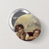 Raphaëls Angels Ronde Button 5,7 Cm (Voorkant /achterkant)