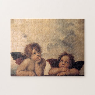 Raphaël's Cherubs Fine Art kerstengel Puzzle Legpuzzel