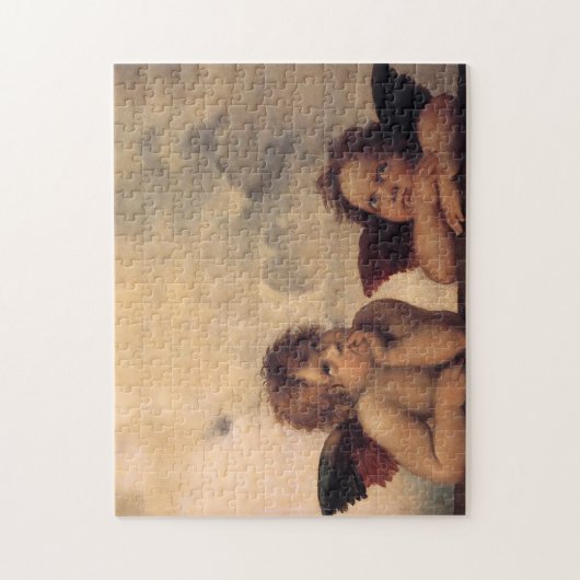 Raphael's Cherubs Fine Art Noël Angel Puzzle (Vertical)