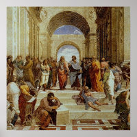 Raphaëls 'De School of Athene' Detail ongeveer 151