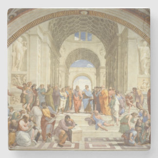 Raphaël's School of Athens Stenen Onderzetter