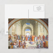 Raphaelschool in Athene (Plato en Aristoteles) Briefkaart (Voorkant / Achterkant)