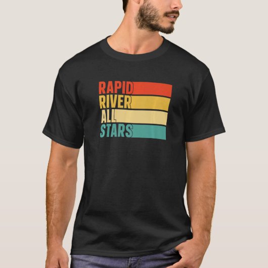 Rapid All Stars River Rapids Rafting T-shirt (Voorkant)
