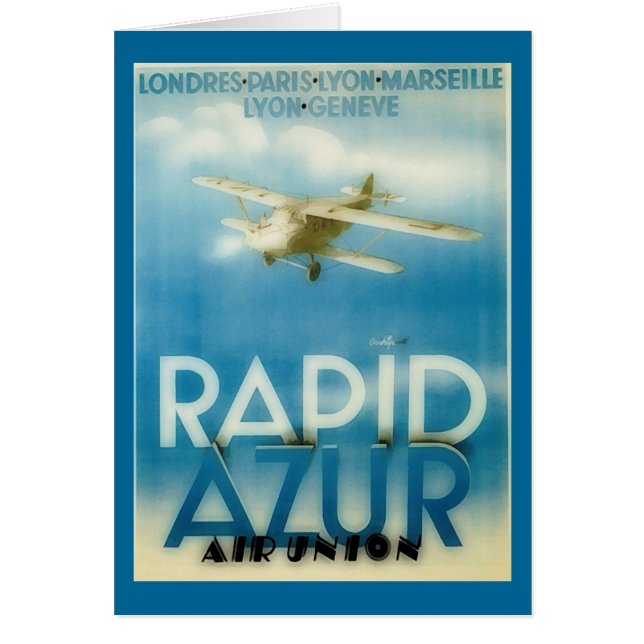 rapid azur - vintage - reis (Voorkant)