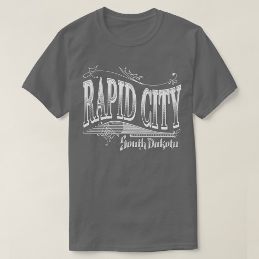 Rapid City SD T-shirt (Design voorkant)