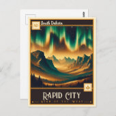 Rapid City, South Dakota | Briefkaart (Voorkant / Achterkant)