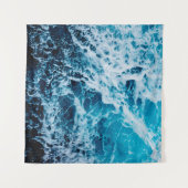 Rapid sea while sailing ship. Dramatic and picture Wandkleed (Voorkant (horizontaal))