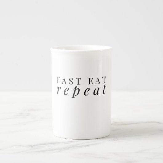 Rapide mangez la tasse de classique de répétition (Devant)