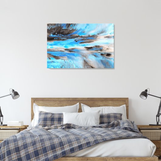 "Rapiden" Canvas Afdruk (Insitu (Slaapkamer))