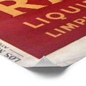 Rapidol, Spaans metaal Poster (Hoek)