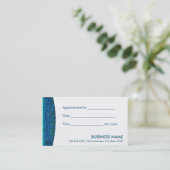 Rappel bleu turquoise chic de rendez-vous de (Debout devant)