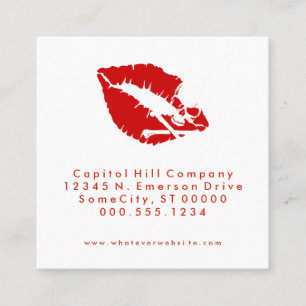 rappel carré de rendez-vous de baiser de crâne