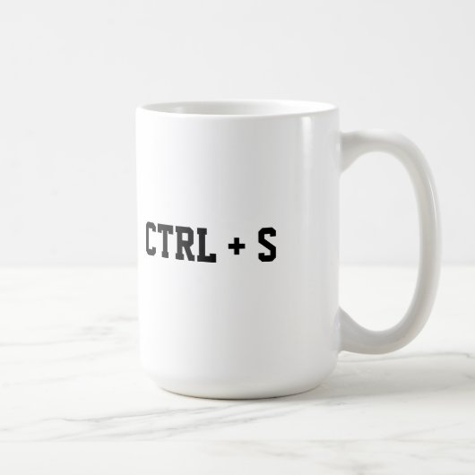 Rappel Ctrl + S Mug (Droite)