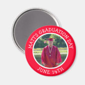 Rappel de diplôme Magnet photo personnalisé (Recto/Verso)