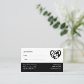 Rappel de rendez-vous à la clinique vétérinaire (Debout devant)