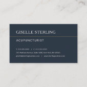 Rappel de rendez-vous au cabinet d'acupuncture (Devant)