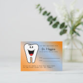 Rappel de rendez-vous chez Happy Tooth Dentiste (Debout devant)