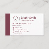 Rappel de rendez-vous chez le dentiste (Devant)