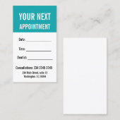 Rappel de rendez-vous complet pour l'élégance sous (Devant / Derrière)