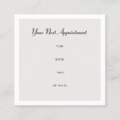 Rappel de rendez-vous Conception élégante Plaisir  (Devant)