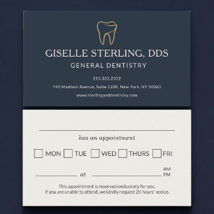 Rappel de rendez-vous de dentisterie dentaire
