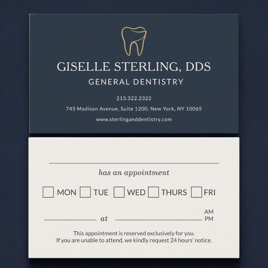 Rappel de rendez-vous de dentisterie dentaire