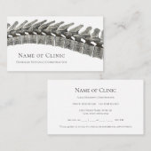 Rappel de rendez-vous de la Vertebrae de la colonn (Devant / Derrière)