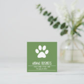 rappel de rendez-vous de patte d'animal familier (Debout devant)