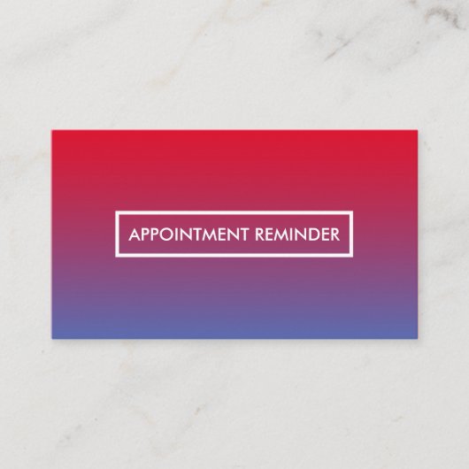 rappel de rendez-vous de perte de temps (Devant)