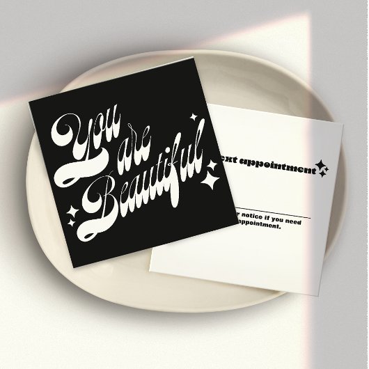 Rappel De Rendez-Vous De Salon, Étoiles Rétro Rose