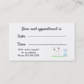 Rappel de rendez-vous dentaire (Devant)