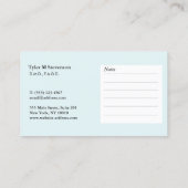 Rappel de rendez-vous dentaire pour dentiste (Dos)