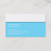 Rappel de rendez-vous dentaire Prochaine visite (Dos)