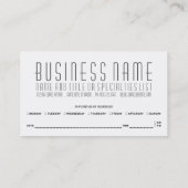 rappel de rendez-vous des arbres de peuplier (Dos)