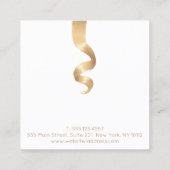 Rappel de rendez-vous du salon de coiffure (Dos)