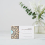 Rappel de rendez-vous du thérapeute Gold Lotus Man (Debout devant)