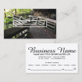 rappel de rendez-vous en bois (Devant / Derrière)