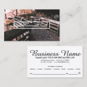 rappel de rendez-vous en planches de bois (Devant / Derrière)