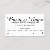 rappel de rendez-vous en planches de bois (Dos)