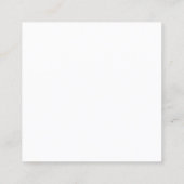 Rappel de rendez-vous Gold Blanc Design élégant (Dos)