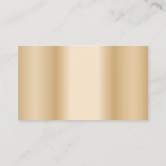 Rappel de rendez-vous Gold moderne (Dos)