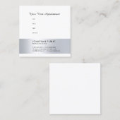 Rappel de rendez-vous Hôpital Docteur Dentist Chic (Devant / Derrière)