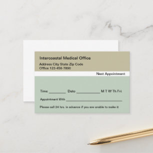 Rappel de rendez-vous Médicale pour le patient du