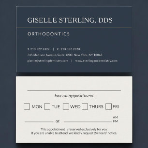 Rappel de rendez-vous pour cabinet d'orthodontie