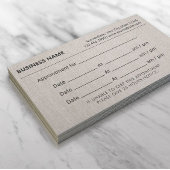 Rappel de rendez-vous pour la texture élégante de 