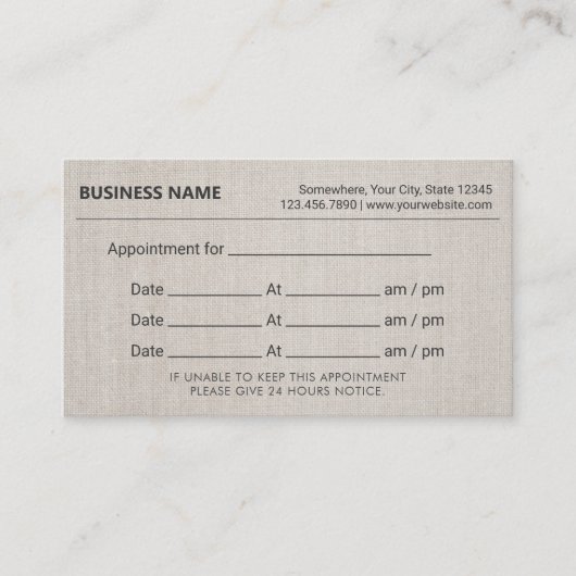 Rappel de rendez-vous pour la texture élégante de (Devant)