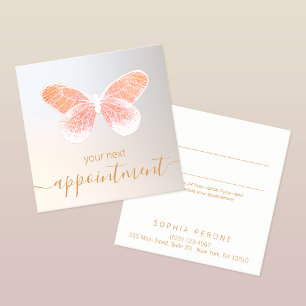 Rappel de rendez-vous pour papillon Faux Parties s