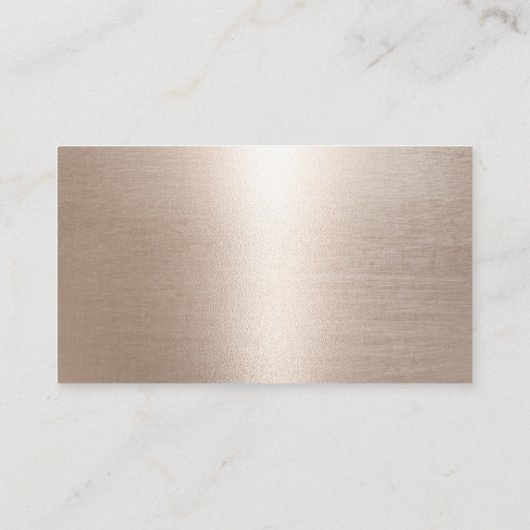 Rappel de rendez-vous Rose moderne Gold (Dos)