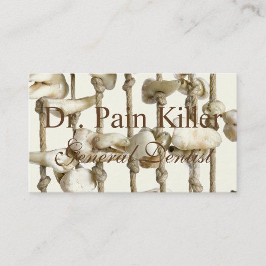 Rappel dentaire drôle de rendez-vous de dentiste (Devant)